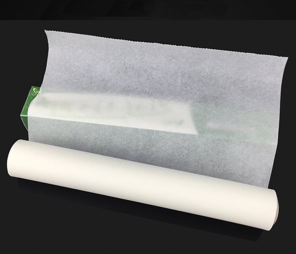 2PCS 5M White BBQ Grill Silicon Paper- Non-Stick Grilling Pad Of Paper Oil-Absorbing Sheet For Baked N2