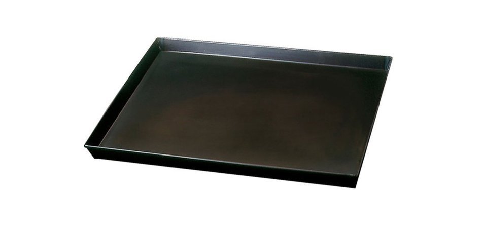 Ottinetti Blue Steel Rectangular Baking Pan, 20" x 13.8", Gray