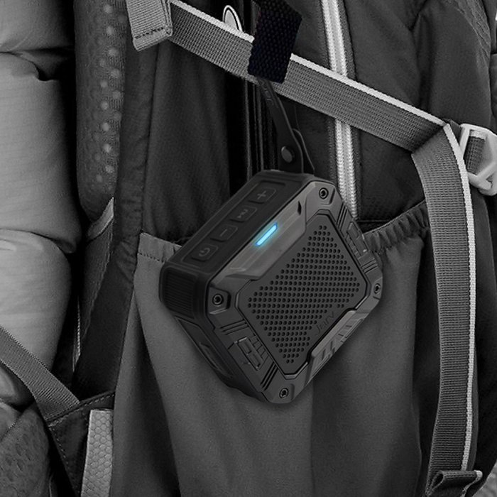 Jarv DuraVibe PRO Portable Bluetooth Speaker, Indoor/Outdoor/Shower Wireless Speaker, Water Resistant, Shockproof... N6