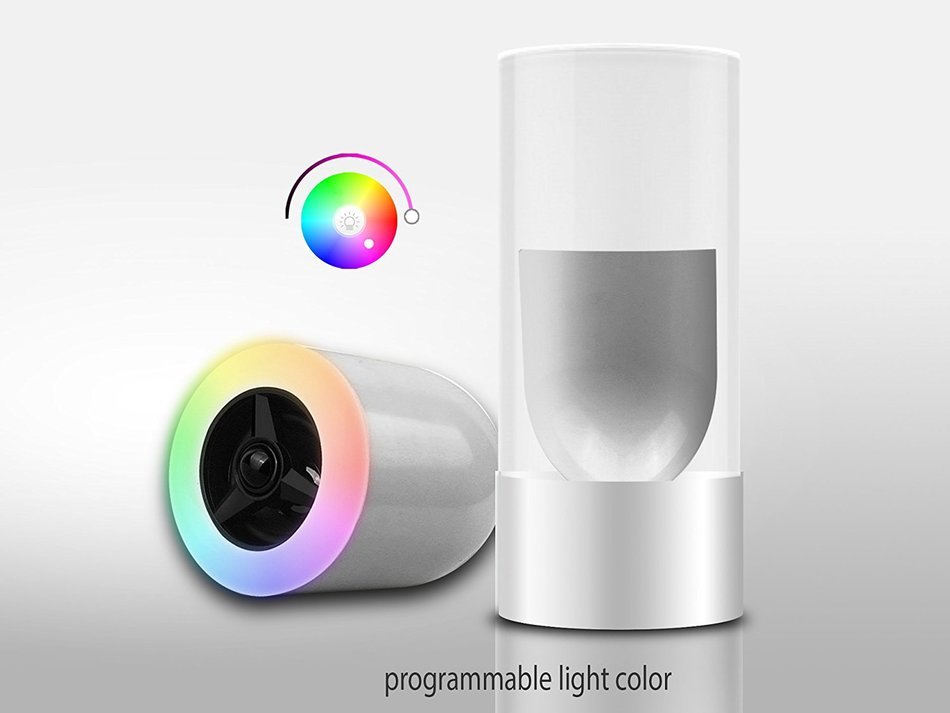 TULIP LED Light Bulb and Bluetooth Wireless Speaker &ndash; White N2