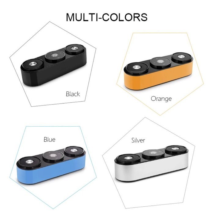 Powerful Bass Stereo Wireless Bluetooth Speaker Play Touch Control N2