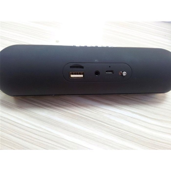 Pill Portable shockproof Wireless Bluetooth Stereo Speaker，Built-in Mic, FM Radio, LED Display, 3.5 mm Audio Jack... N6