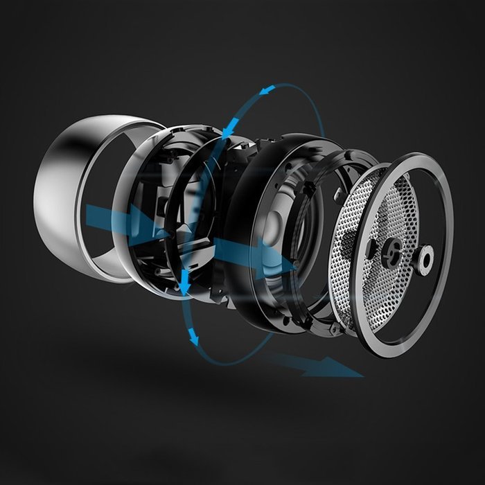 Portable Bluetooth Speaker, Super Stereo Mini Metal Wireless Speaker System, Micro USB 3.5mm and TF Card Port... N3