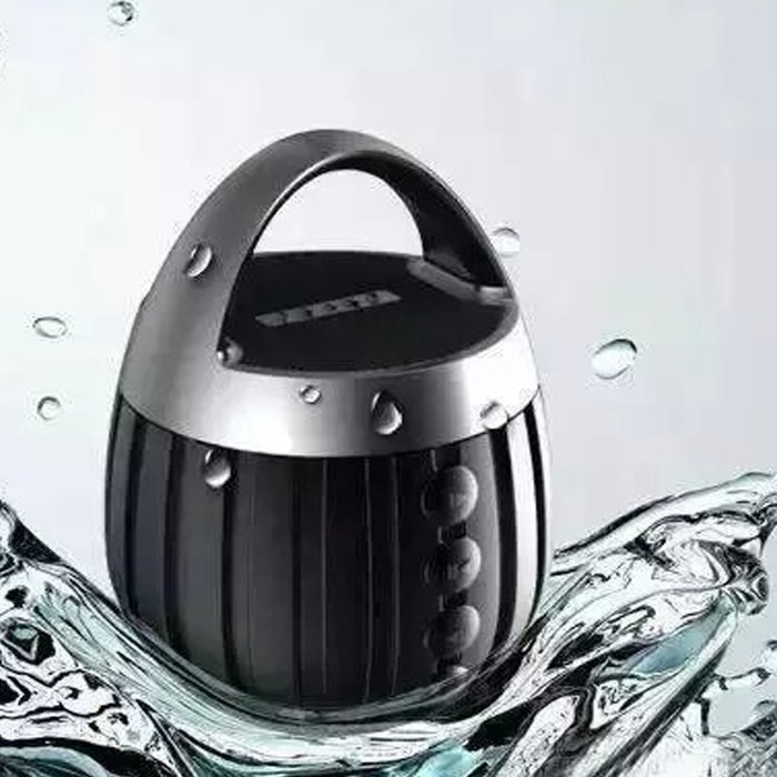 HMLifestyle-Ipx6 Portable Mini Hand Free Wireless Waterproof Bluetooth Speaker Rechargeable with Subwoofer（Support...