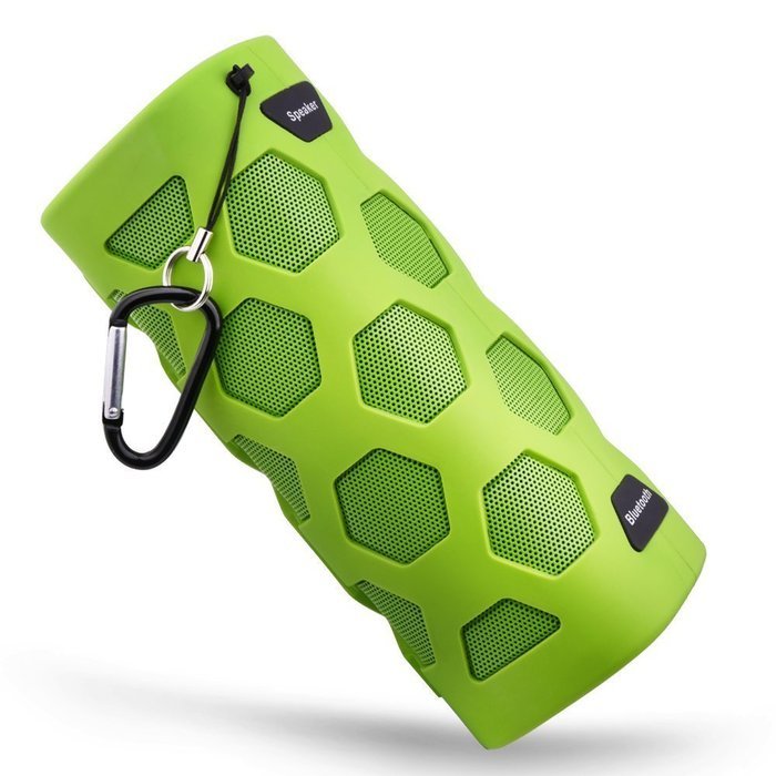 Double J&J Outdoor Waterproof Shockproof Dustproof Portable Bluetooth Speaker Wireless Rechargeable Speaker with...