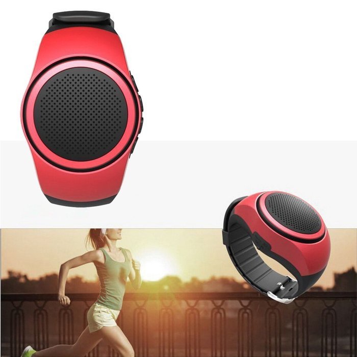 Bluetooth Speaker Watch,Show Wish Multifunctional Bluetooth Speaker Watch with FM Radio and Hands Free Microphone... N10