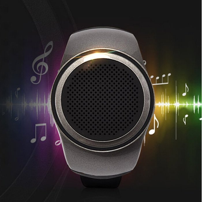 Bluetooth Speaker Watch,Show Wish Multifunctional Bluetooth Speaker Watch with FM Radio and Hands Free Microphone... N25