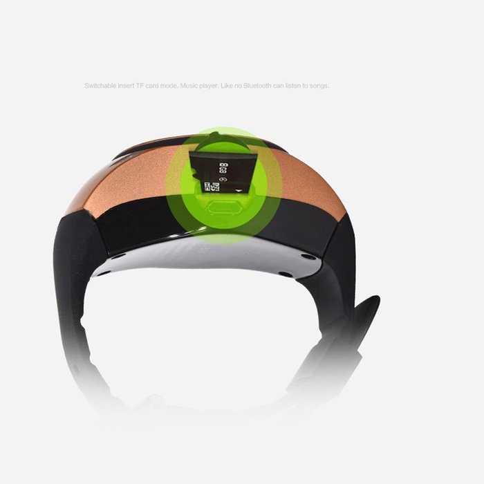 Bluetooth Speaker Watch,Show Wish Multifunctional Bluetooth Speaker Watch with FM Radio and Hands Free Microphone... N33