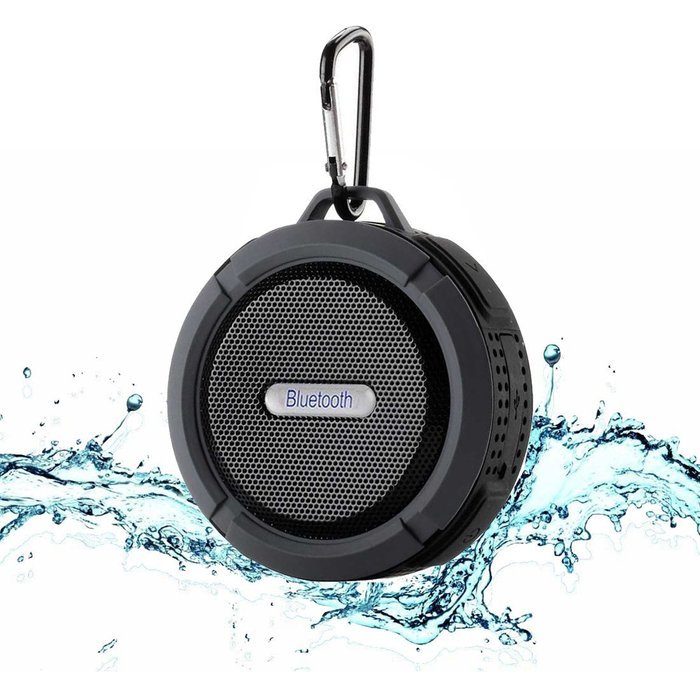 E-Zigo Outdoor Sport Bluetooth Speaker SplashProof & Shockproof Portable Shower HD Wireless speaker phone w/ Suction... N18