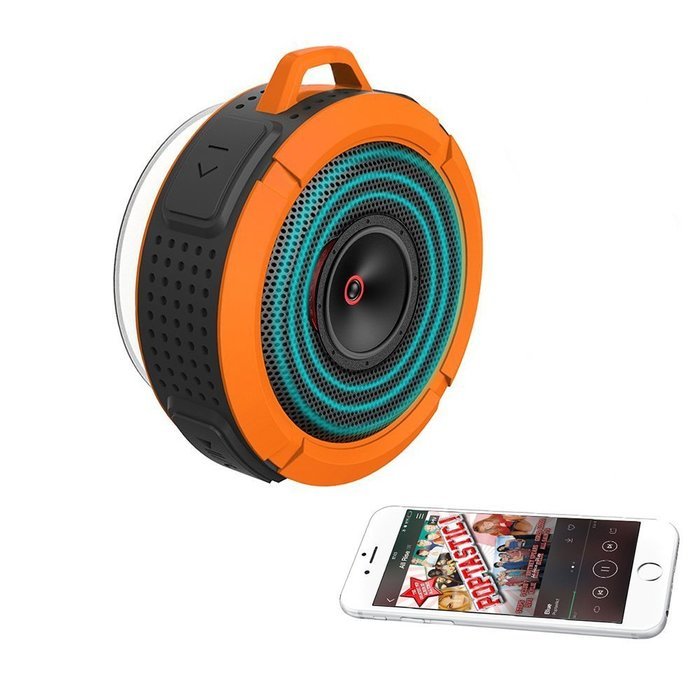 E-Zigo Outdoor Sport Bluetooth Speaker SplashProof & Shockproof Portable Shower HD Wireless speaker phone w/ Suction... N29