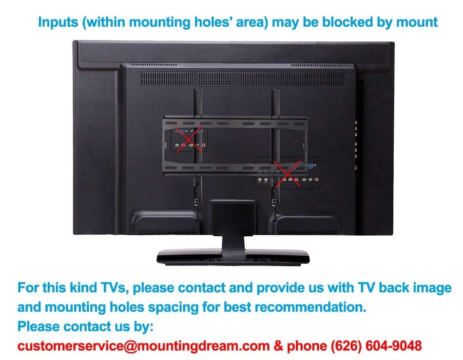 Mounting Dream MD2361-K TV Wall Mount Bracket for Most 26-55 Inch LED, LCD and Plasma TVs up to VESA 400 x 400mm... N6