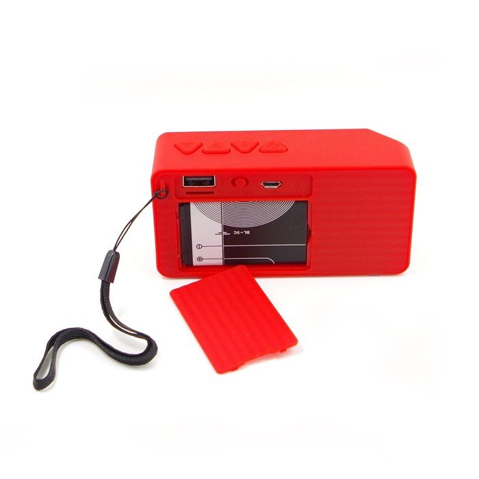 JS-BASE Ultra-Portable Wireless Bluetooth Speaker,Built in Mic for Handsfree,Multifunction Mini Speaker FM Radio... N12