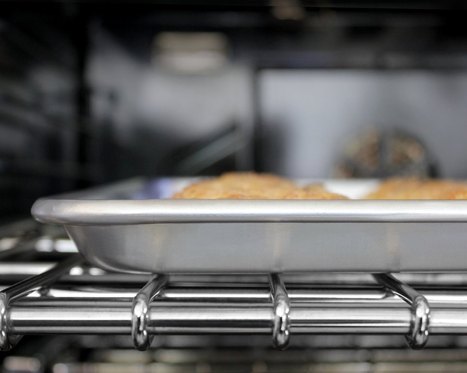 Baking Sheet Half-Size Aluminum Pan (13" x 18") 1-Piece | Designed To Fit Your Oven | Only From Indigo True Company N3