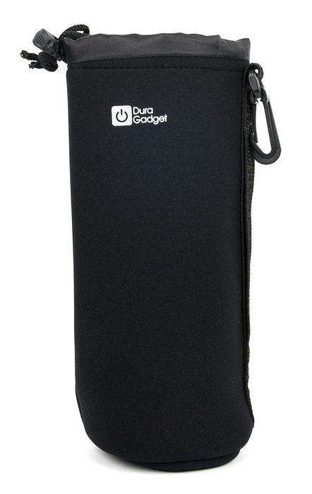 DURAGADGET Padded Black Water-Resistant Carry Pouch for NEW Logitech UE Ultimate Ears BOOM 2 Portable Speaker... N2