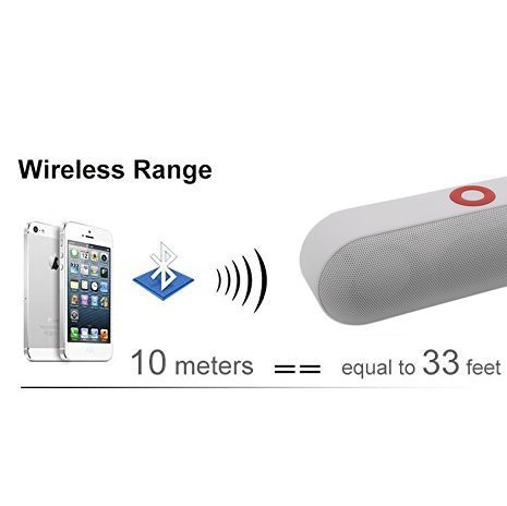 Audio Monster Outdoor Portable Subwoofer HD Sound and Bass Bluetooth Speaker with Handsfree Calling N6