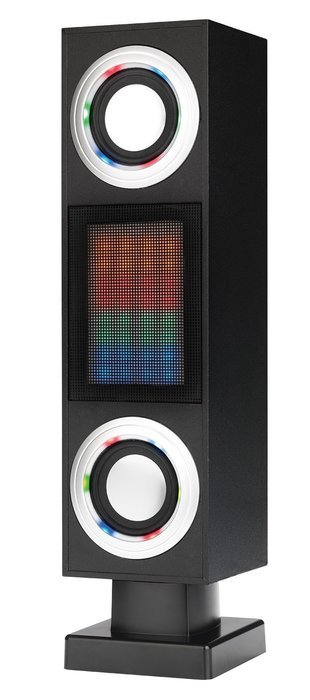 Craig Electronics CHT823 Tower Speaker System with Color Changing Lights Tube/Speakers