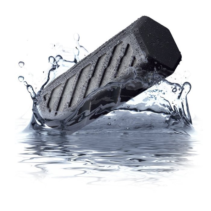 Urban Beatz RockOn Rugged Splash Proof Portable Wireless Stereo Bluetooth Speaker with Built in Microphone / Speakerphone...