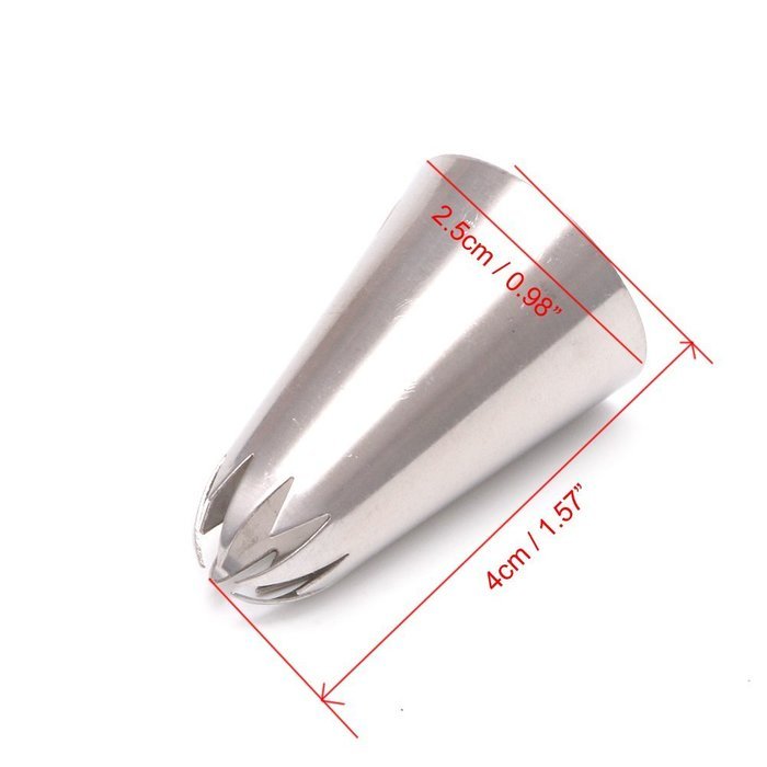Delight eShop Sakura Fondant Cake Sugar Craft Pastry Icing Piping Nozzle Tips Decorating Tool N8
