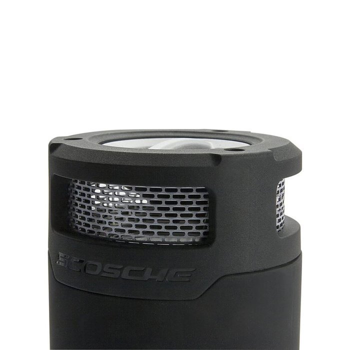 SCOSCHE boomBOTTLE+ Rugged Waterproof Wireless Bluetooth Speaker (Black/Gold) N3