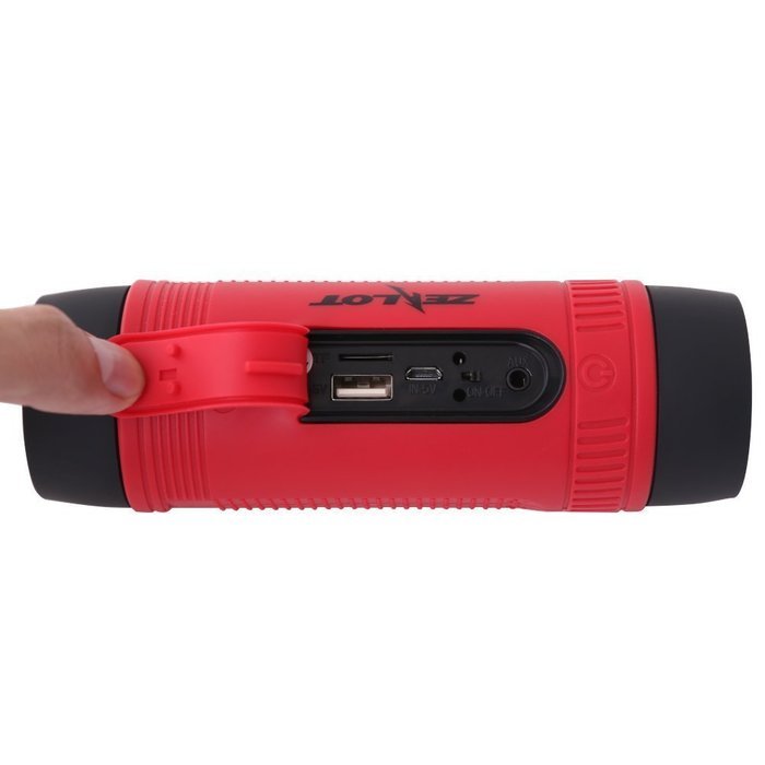 ZEALOT S1 Portable Multifuctional Wireless Bluetooth Speaker - 4000mAh Rechargeable Power Bank w/ USB Output,... N2
