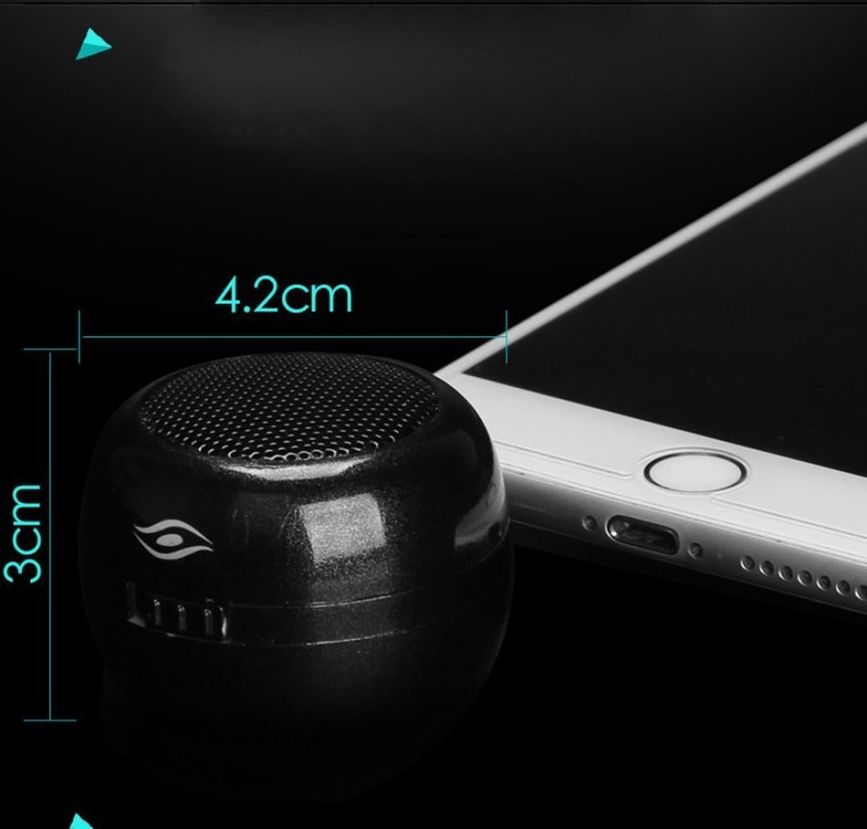 Muangan X2 Mini Portable Direct Plug-in Mobile Phone General Computer Speakers (Black) N3