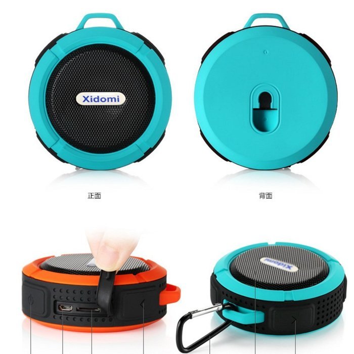 3.0 Bluetooth Speaker Waterproof Outdoor / Shower Speaker, with 5W wirsless Speaker Suction Cup/Mic/Hands-Free... N4