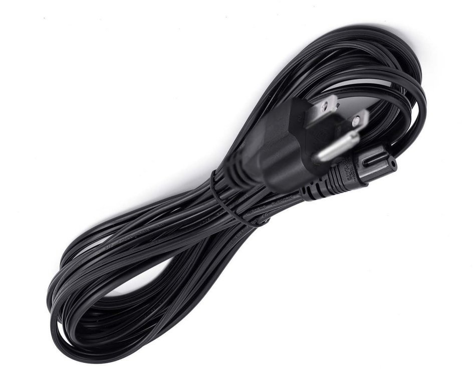 iMBAPrice iMBA-F8S-10BK Power Cord for most Two Prong Samsung TV Models (10 Feet) N5