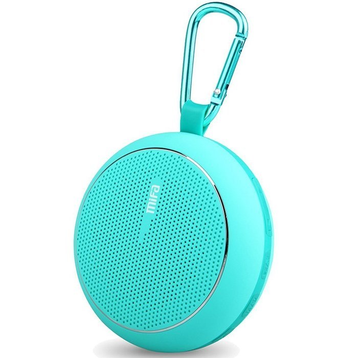 Mifa F1 Portable Bluetooth Speaker Bright Blue,rugged Ip45 Waterproof Speakers with 3w Powerful Driver/built-in...