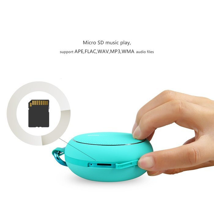 Mifa F1 Portable Bluetooth Speaker Bright Blue,rugged Ip45 Waterproof Speakers with 3w Powerful Driver/built-in... N3
