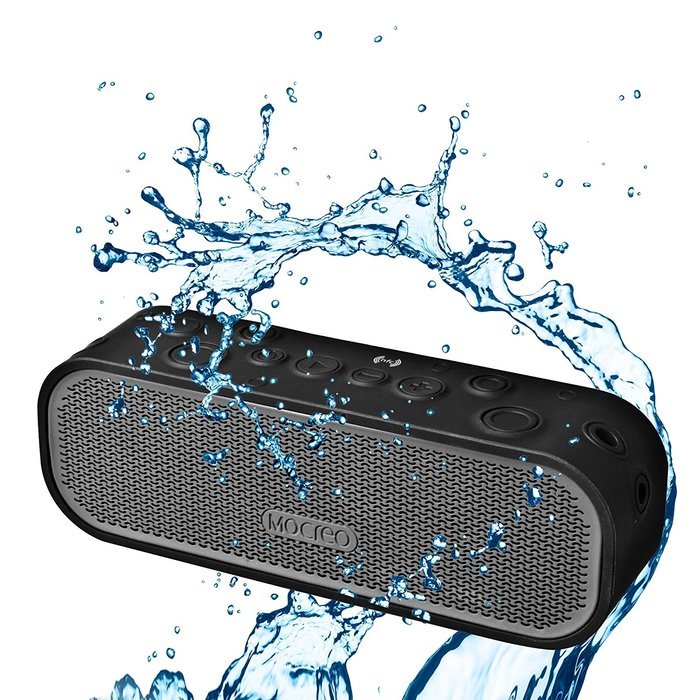 MOCREO Outdoor IPX5 Waterproof Bluetooth Speakers + Latest Bluetooth 4.0W NFC Portable Wireless Bluetooth Speaker...
