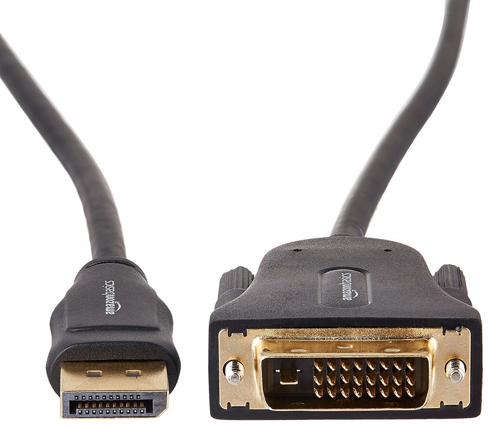 AmazonBasics DisplayPort to DVI Cable - 6 Feet N11