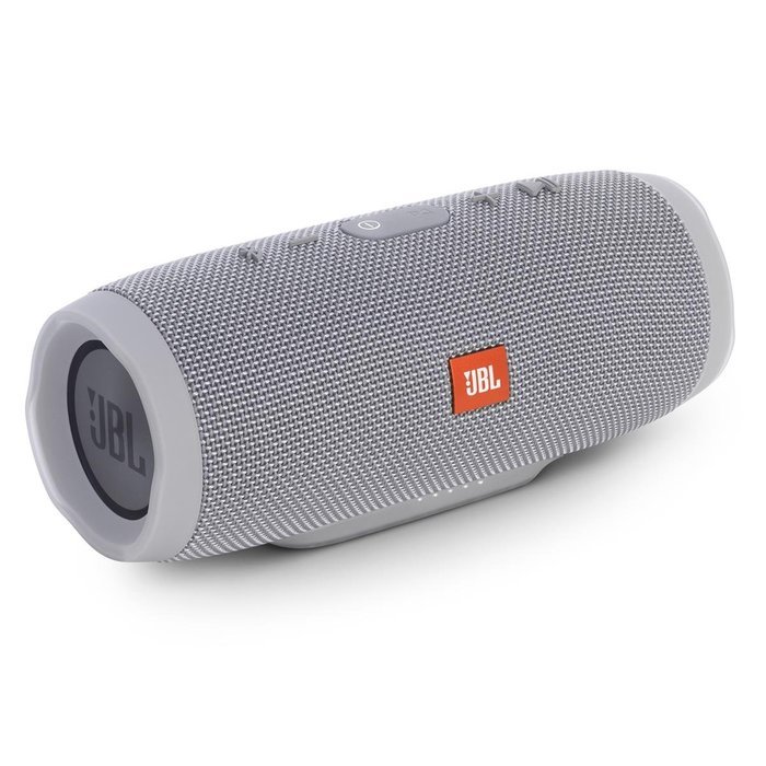 JBL Charge 3 Waterproof Portable Bluetooth Speaker (Gray) and Polk Audio UltraFit 500 Mid-Flange Earphones (Pink... N2