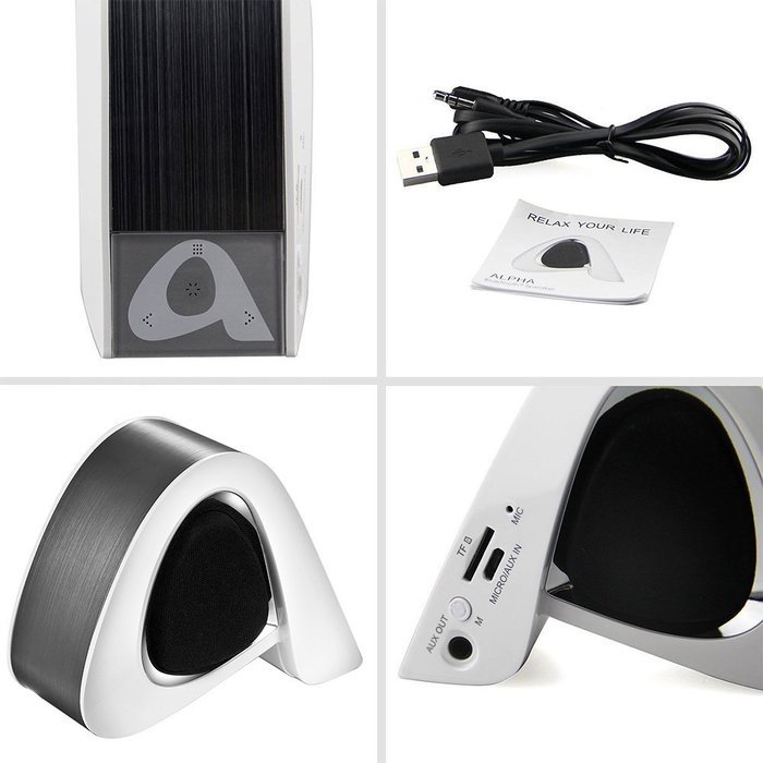 Bluetooth Speakers, WEILIANTE WE13 Mini Portable Wireless Speakers, Computer Speaker Support TF Card Mic Hands-Free... N7