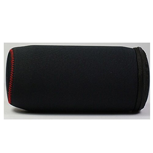 Generic Portable Travel Case Cover Pouch Box Bag Compatible for JBL Pulse Wireless Bluetooth Speaker Color Black N4