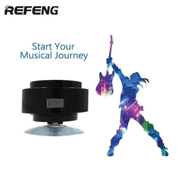 ReFeng 2016 NEWEST Sounds Waterproof & Portable Bluetooth Shower Speaker Pairs Easily With All Your Bluetooth... N10
