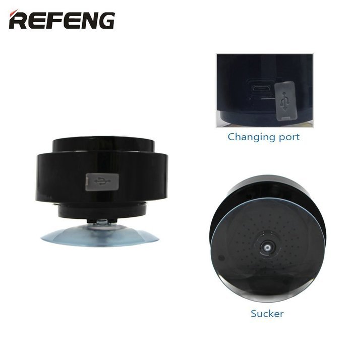 ReFeng 2016 NEWEST Sounds Waterproof & Portable Bluetooth Shower Speaker Pairs Easily With All Your Bluetooth... N13