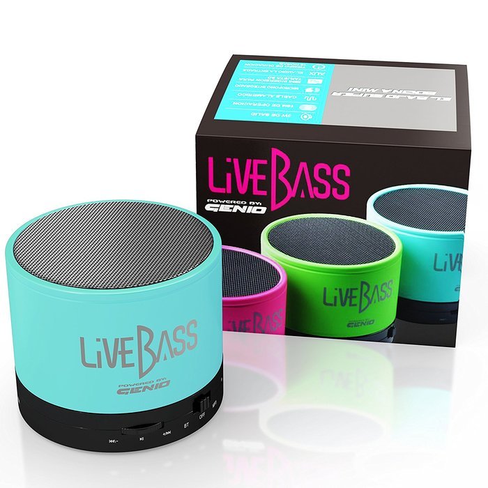 LiveBass Portable Wireless Bluetooth Speaker - High Quality Bass System - Home, Outdoor & Travel Use (Charcoal... N13