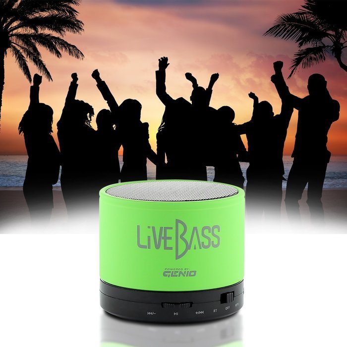 LiveBass Portable Wireless Bluetooth Speaker - High Quality Bass System - Home, Outdoor & Travel Use (Charcoal... N23
