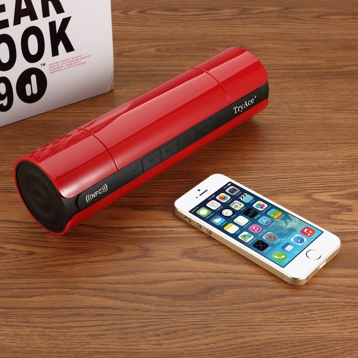 TryAce&reg; Portable Boombox NFC Wireless Bluetooth Speaker, Ultra Bass Booster/Power Crystal-Clear Sound/Subwoofer... N12