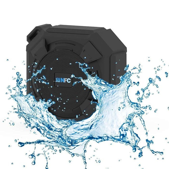 Amuoc Bluetooth Speakers, Portable IP65 Waterproof Outdoor/Shower Bluetooth Speaker Rugged Hi-Def Bass Sound with... N16