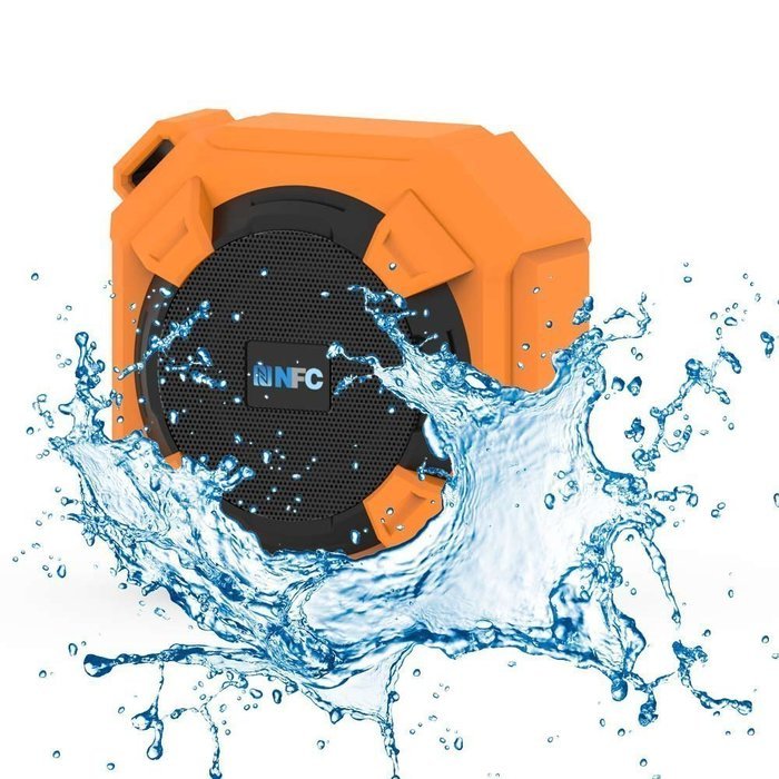 Amuoc Bluetooth Speakers, Portable IP65 Waterproof Outdoor/Shower Bluetooth Speaker Rugged Hi-Def Bass Sound with... N22