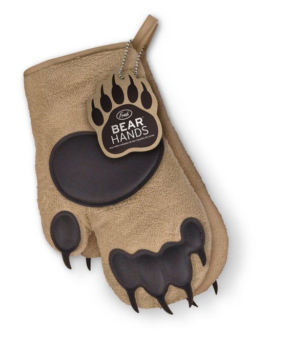 Fred & Friends BEAR HANDS Oven Mitts, Set of 2 N2