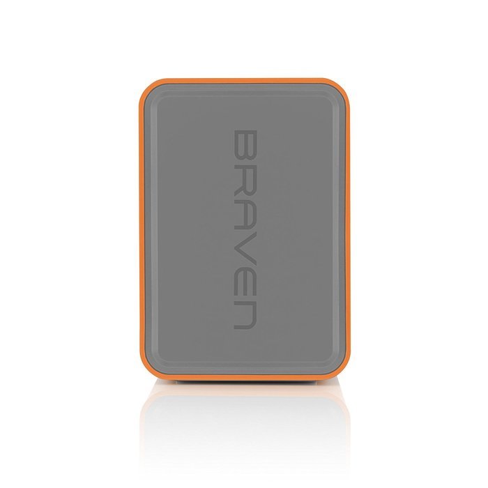 BRAVEN 805 Portable Wireless Bluetooth Speaker [18 Hours Playtime] Built-In 4400 mAh Power Bank Charger - Black... N24