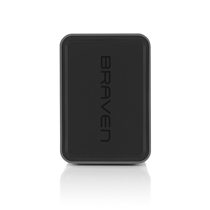 BRAVEN 805 Portable Wireless Bluetooth Speaker [18 Hours Playtime] Built-In 4400 mAh Power Bank Charger - Black... N40