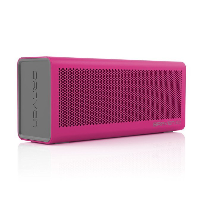BRAVEN 805 Portable Wireless Bluetooth Speaker [18 Hours Playtime] Built-In 4400 mAh Power Bank Charger - Black... N57