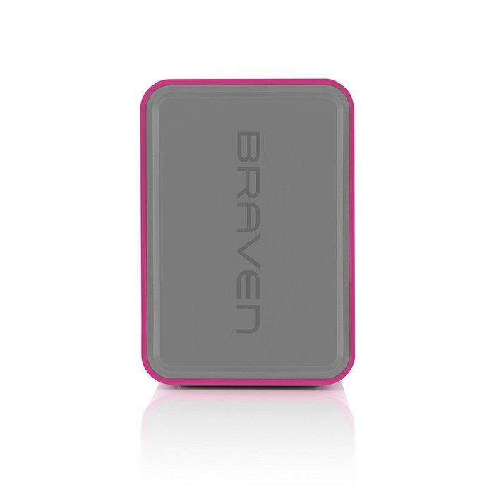 BRAVEN 805 Portable Wireless Bluetooth Speaker [18 Hours Playtime] Built-In 4400 mAh Power Bank Charger - Black... N58