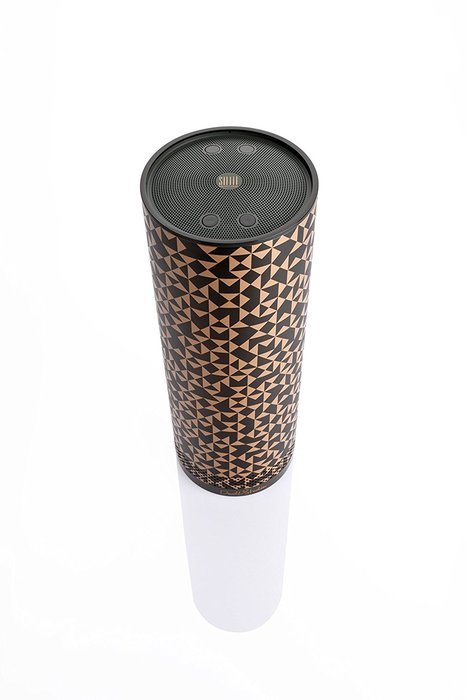 Stelle Audio STPLRMB Bluetooth Audio Pillar (Matte Black) N34