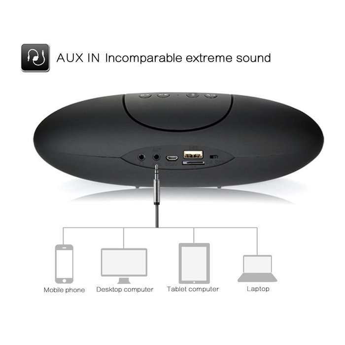 WESDAR Bluetooth Speakers with Lights For iPhone Android Bluetooth 4.0 - 5V 500mah RED - Weight in 7oz , R-052-2 N16