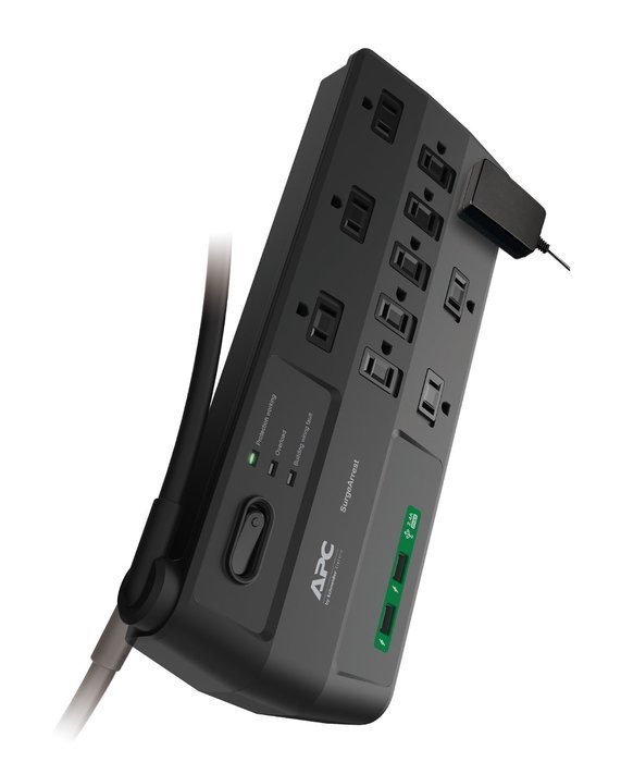 APC P11VT3 3020 Joules Performance SurgeArrest 11 Outlet with Phone Splitter and Coax Protection, 120V N7