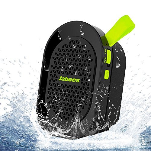 Jabees beatBOX MINI Bluetooth Sports Speaker Handsfree IPX4 Waterproof Wireless Portable Speaker Color Red N4